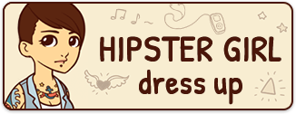 Hipster Girl Dress Up